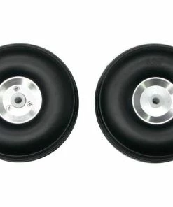 OEM Roue De Modèle Réduit D'avion Avec Jante En Aluminium 83 Mm, 2 Pièces - Avions Pièce De Rechange