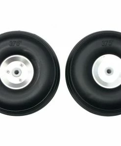 OEM Roue De Modèle Réduit D'avion Avec Jante En Aluminium 95 Mm, 2 Pièces - Avions Pièce De Rechange