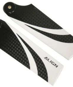 ALIGN Pales De Rotor Anticouple Carbon Fiber 95 Mm - Accessoires Hélicoptère