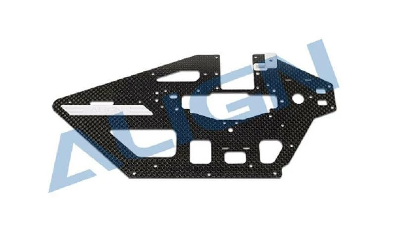ALIGN Panneau Latéral Du Châssis En Carbone (L) T-Rex 470LT - Helicos Pièce De Rechange