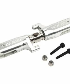 ALIGN Support De Pale De Rotor V2 Arrière, Argent - Helicos Pièce De Rechange