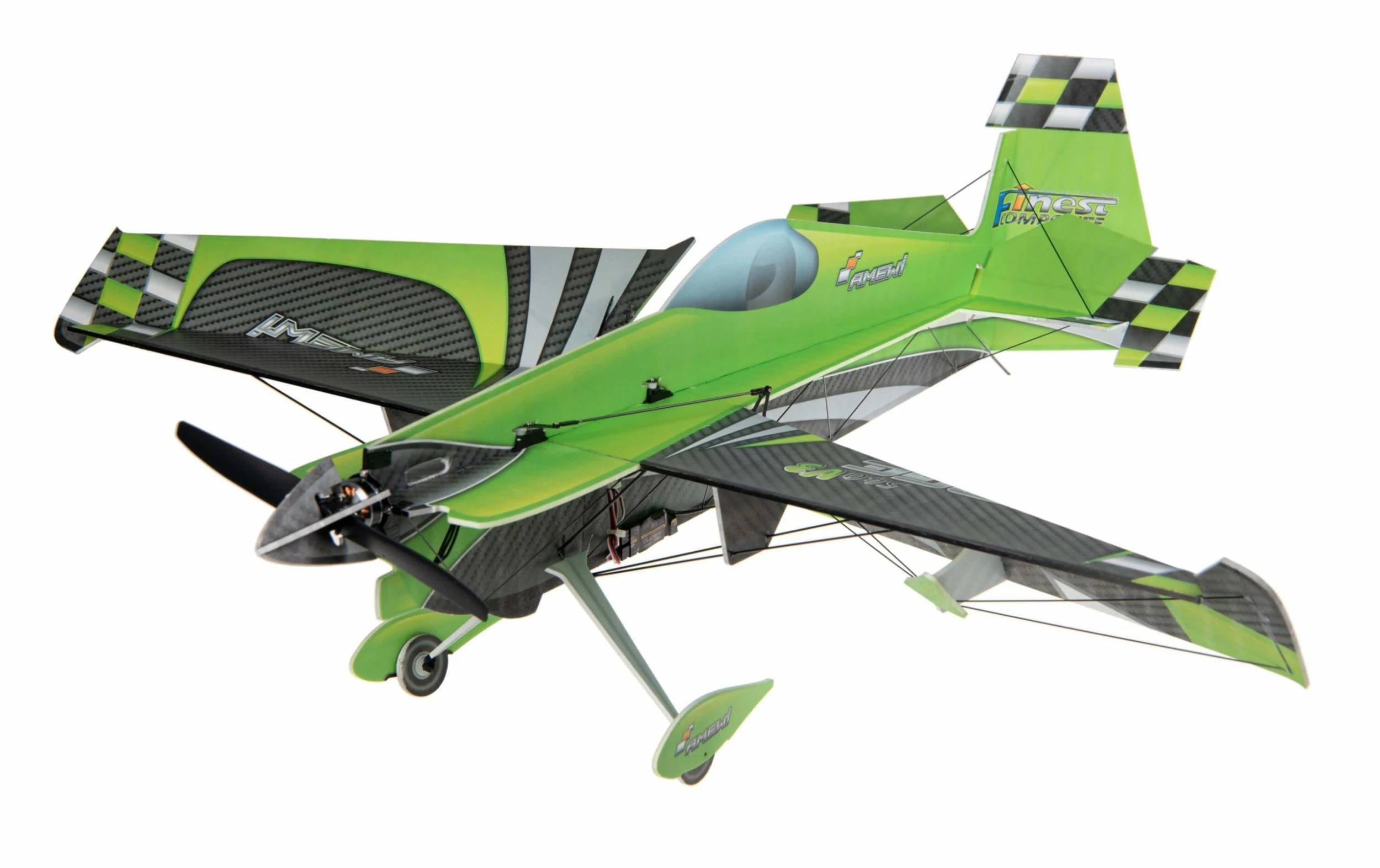 Amewi Avion Edge 540V3 Shockflyer Kit Vert - Avions – Image 3