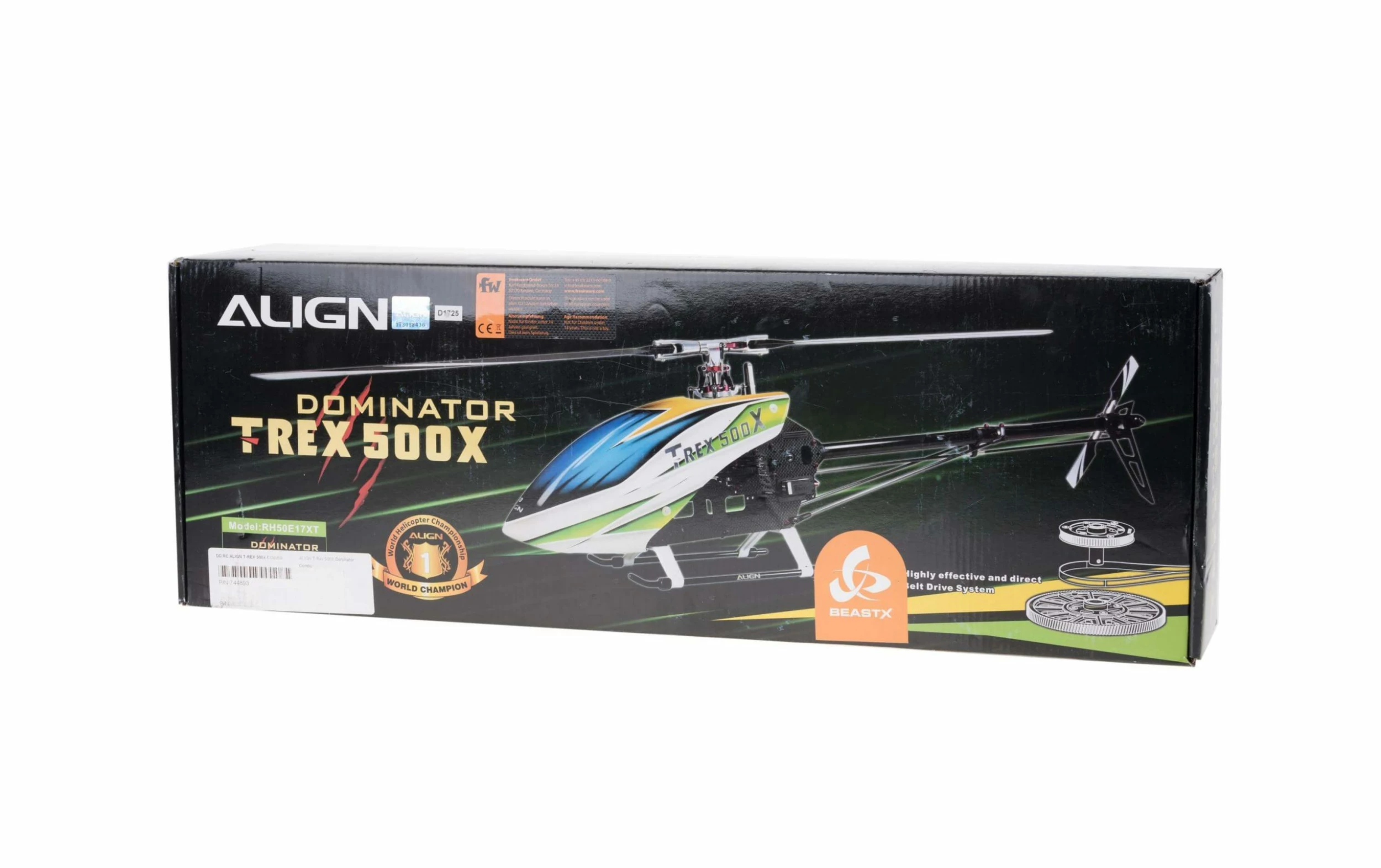 ALIGN Hélicoptère T-Rex 500XT Dominator Super Combo Avec BeastX - Helicos – Image 2