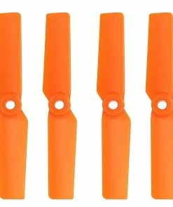 OMPHobby Pales De Rotor De Queue Orange 4 Pièces M1 Evo - Helicos Pièce De Rechange