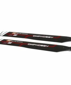 OMPHobby Pales Du Rotor Principal Rouge M1 Evo - Helicos Pièce De Rechange