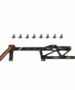 OMPHobby Plaque Latérale Droite CFK Rouge M1 Evo - Helicos Pièce De Rechange