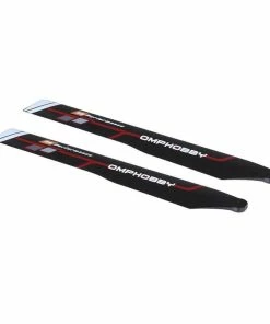OMPHobby Pales De Rotor Principal Rouge M2 - Evo - Helicos Pièce De Rechange