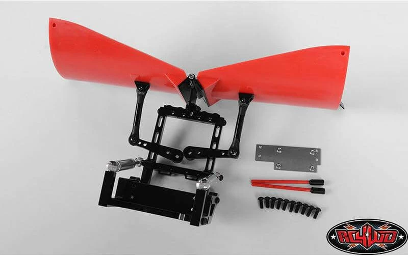 RC4WD Chasse-neige Pour Modèles Réduits Super Duty V Rouge - Accessoires RC – Image 3