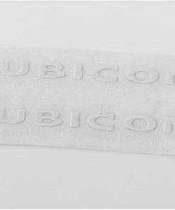RC4WD Emblème Front Hood Logo Blanc - Accessoires RC