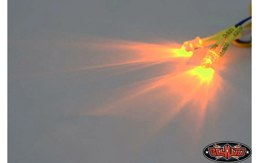 RC4WD Éclairage Pour Modèles Réduits LED 3 Mm Jaune 3 Mm - Accessoires RC – Image 2