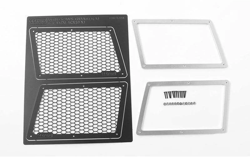 RC4WD Grille De Protection Pour Modèles Réduits Lunette Arrière Latérale, SCX10 II Cherokee - Accessoires RC