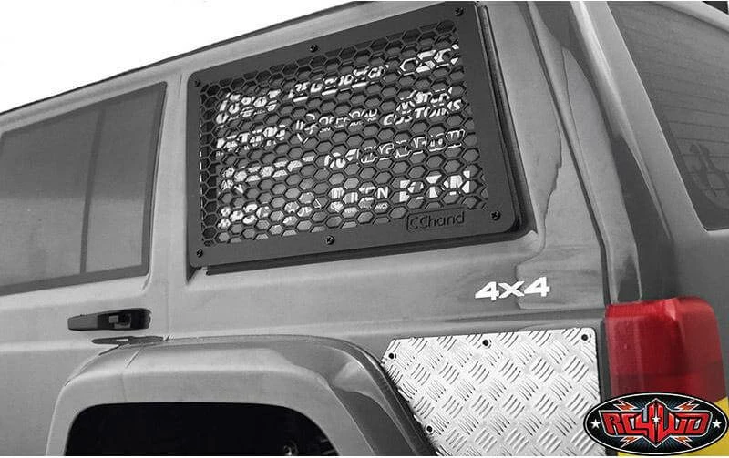 RC4WD Grille De Protection Pour Modèles Réduits Lunette Arrière Latérale, SCX10 II Cherokee - Accessoires RC – Image 2