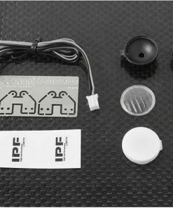 RC4WD Phares Pour Modèles Réduits CCHand LED Avec LED, 2 Pièces - Accessoires RC