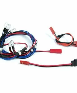 Yeah Racing Éclairage Pour Modèles Réduits Set, Blanc/rouge - Accessoires RC