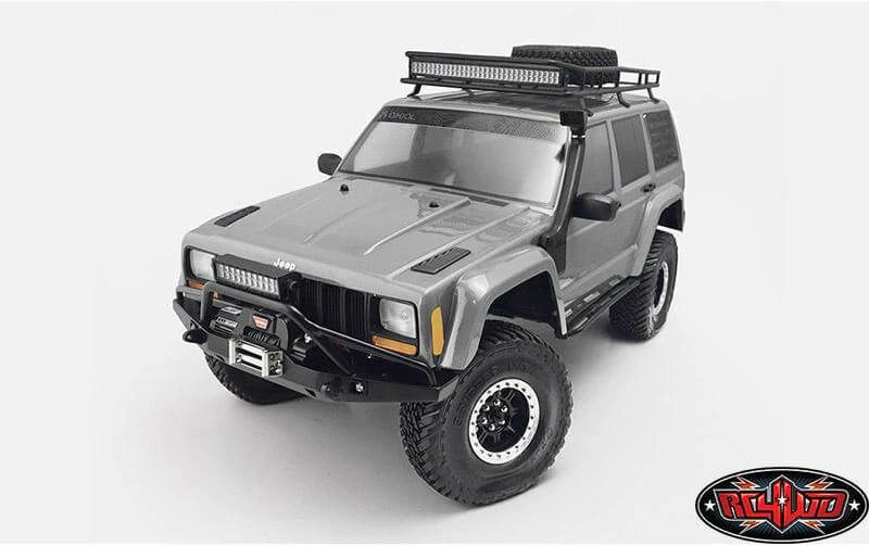 RC4WD Pare-chocs Pour Modèles Réduits CCHand SCX10 II Cherokee, Noir - Accessoires RC – Image 3
