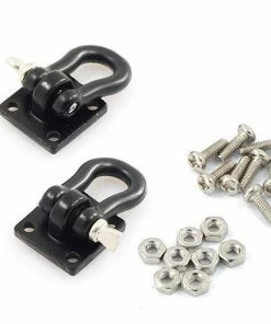 Yeah Racing Manille Pour Modèles Réduits 3Racing CR01-27 Winch Set, Noir - Accessoires RC