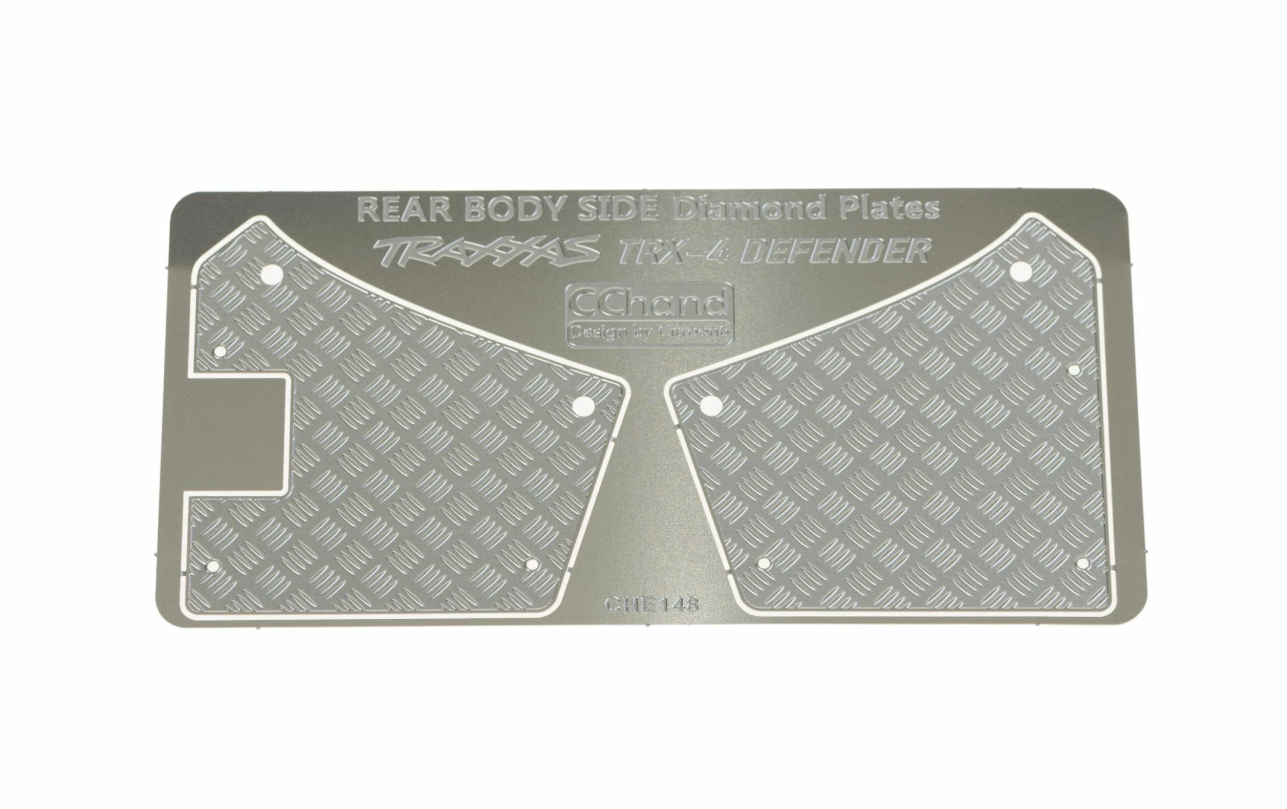 RC4WD Tôle Gaufrée Pour Modèles Réduits TRX-4 Defender à L'arrière - Accessoires RC