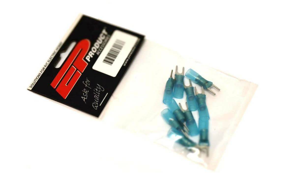 EP Cosse à Fourche WP 4.3-8.1 Mm Bleu, 10 Pcs. - Accessoires RC – Image 2