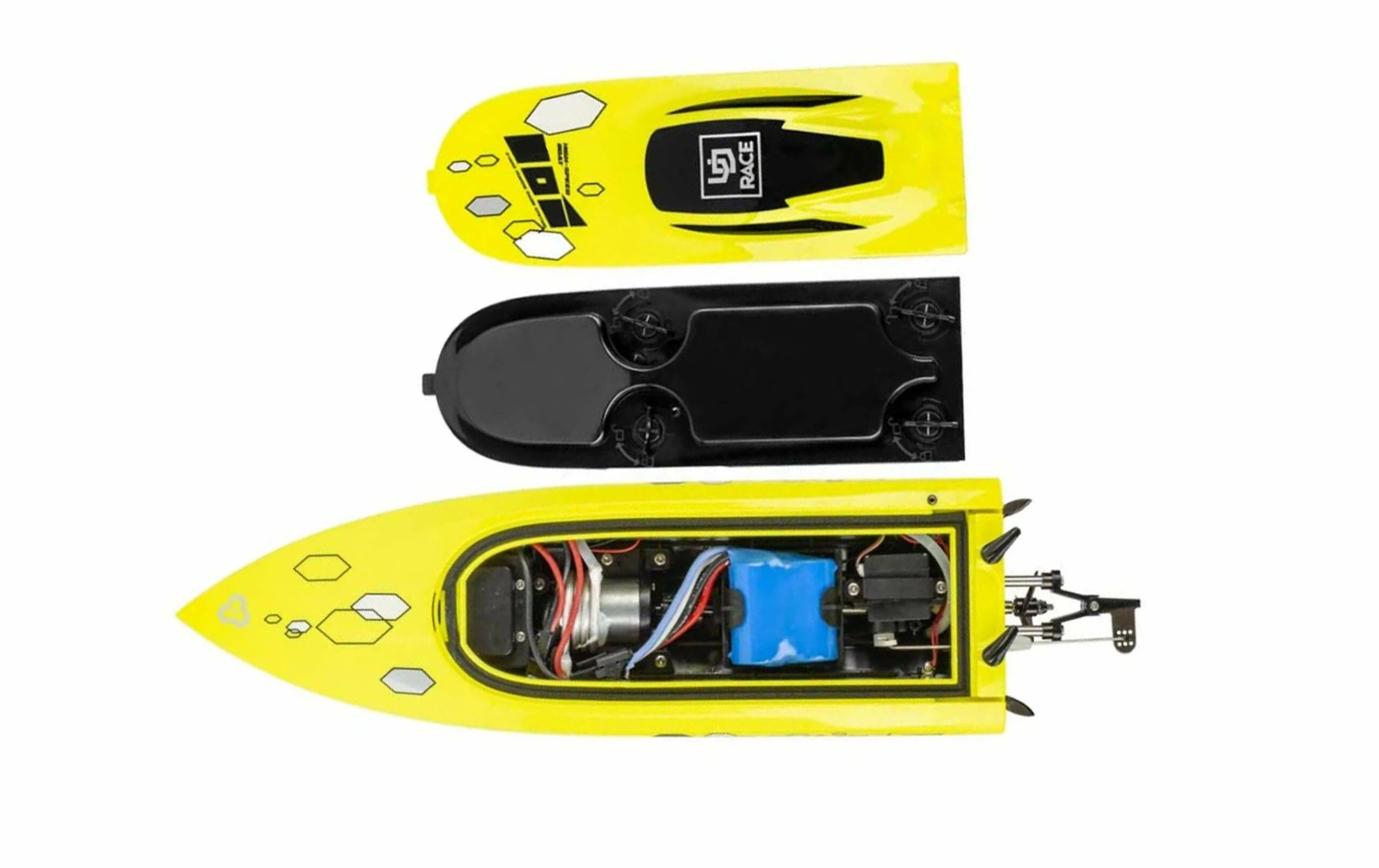 Amewi Bateau à Moteur Neon Hornet 2.4GHz, RTR - Navires RC – Image 3
