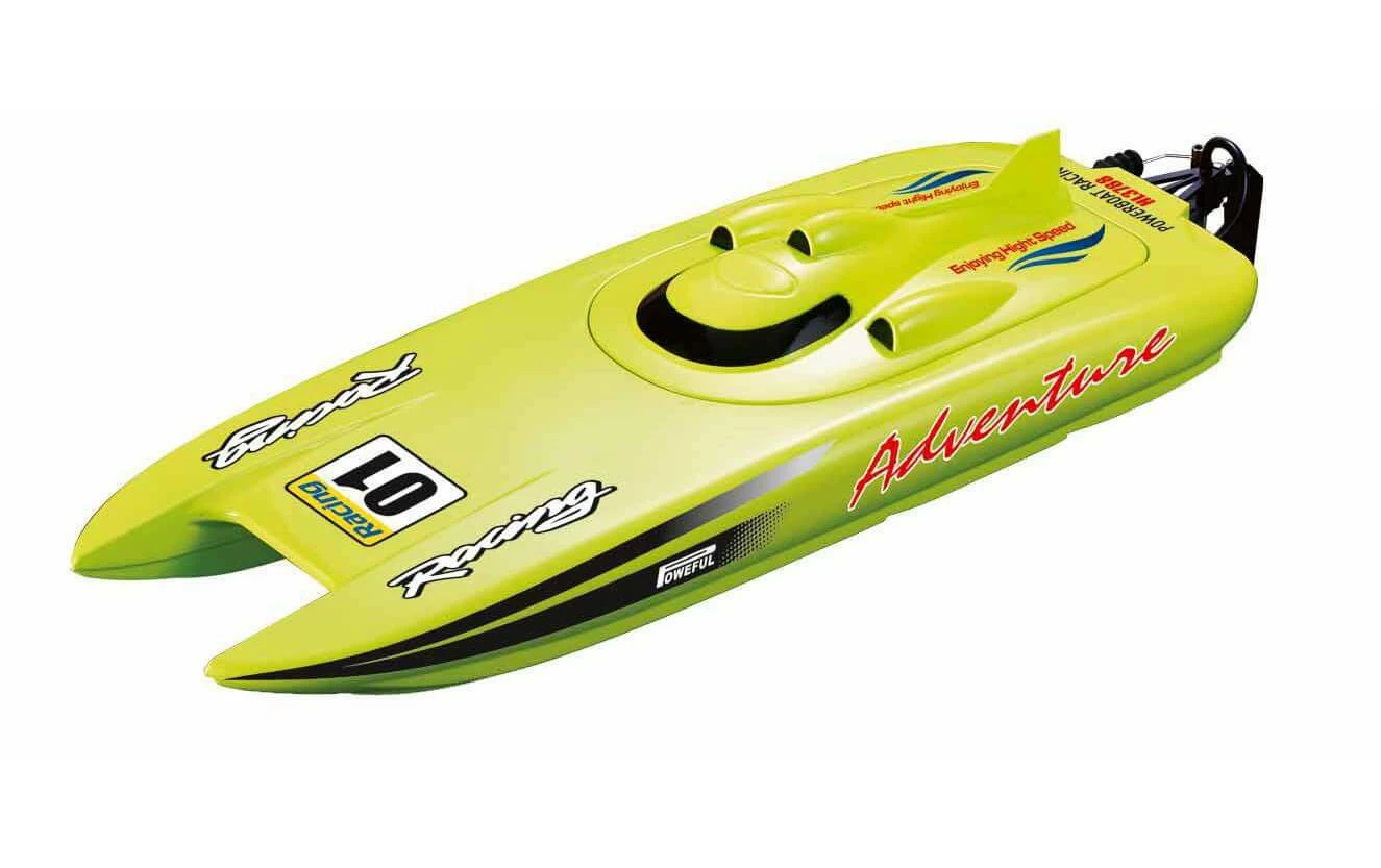 Amewi Catamaran Adventure RTR Verdoyant - Navires RC