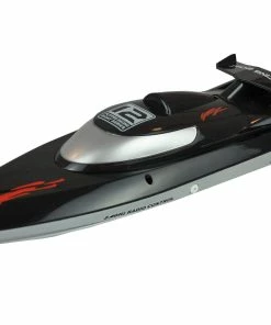 Amewi Bateau à Moteur WaveX Black Edition RTR - Navires RC
