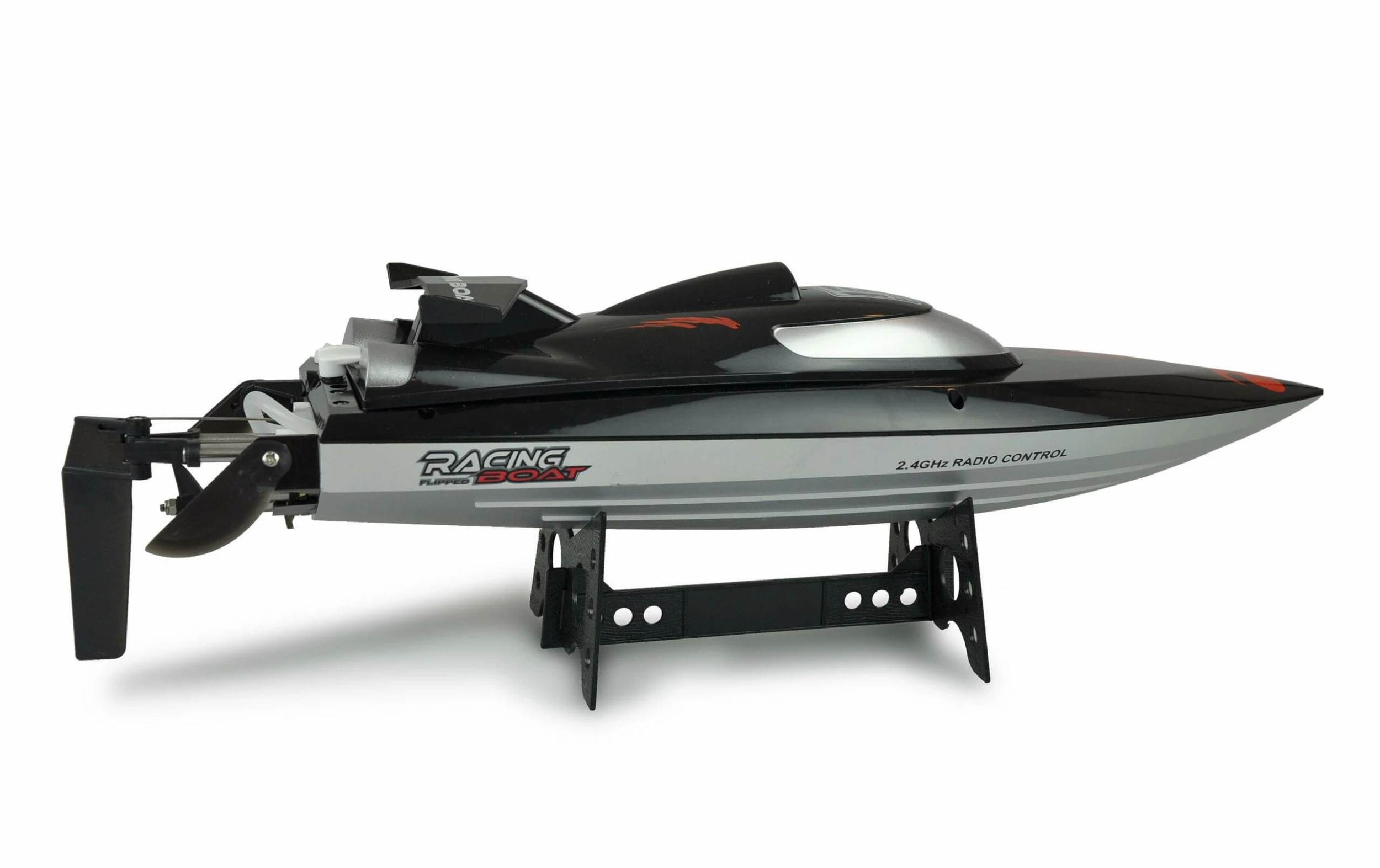 Amewi Bateau à Moteur WaveX Black Edition RTR - Navires RC – Image 3