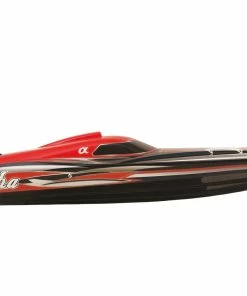 Amewi Bateau à Moteur ALPHA 4-6S Rouge ARTR - Navires RC