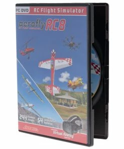 Ikarus Simulateur De Vol RC Aerofly RC8 DVD Incl. USB Commander - Accessoires Avions