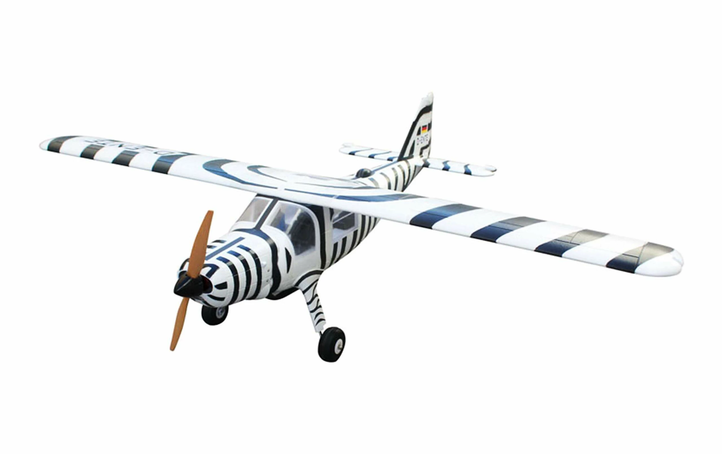 Amewi Avion Ă Moteur Dornier DO-27 1600 Mm, Zebra PNP - Avions