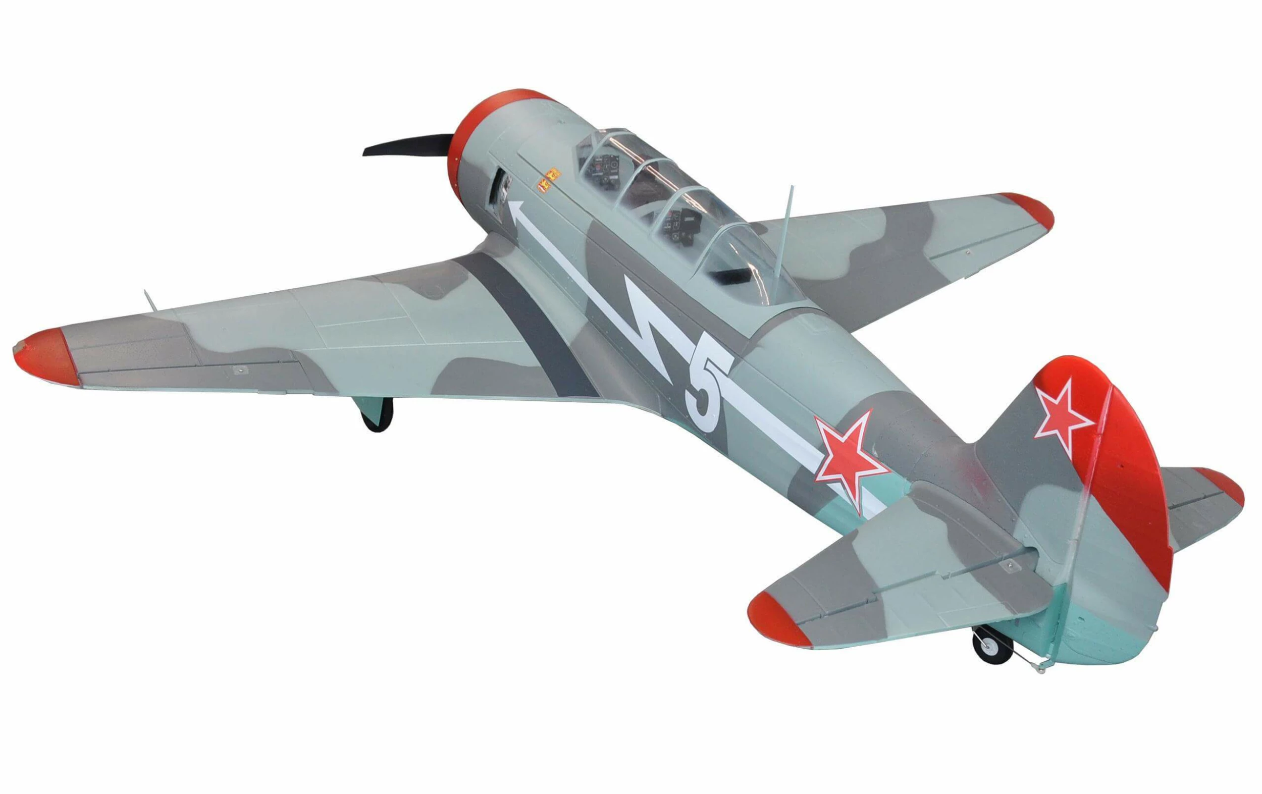Amewi Warbird YAK - 11 1450 Mm, Militaire PNP - Avions – Image 2