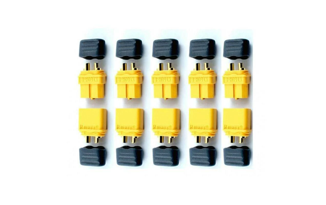 EP Fiches/prises XT60 5 Paires - Accessoires RC