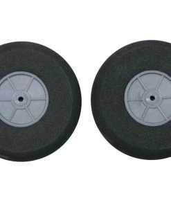 OEM Caoutchouc Mousse Super Roue Légère 75 Mm, 2 Pièces - Avions Pièce De Rechange