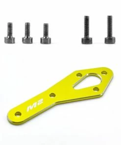OMPHobby Support Moteur Arrière Jaune M2 - Evo - Helicos Pièce De Rechange