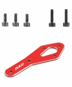 OMPHobby Support Moteur Arrière Rouge M2 - Evo - Helicos Pièce De Rechange